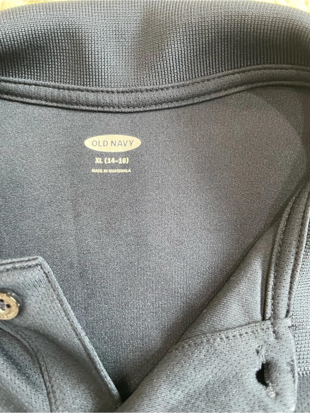 Old Navy Boys Slate Grey Polo Shirt
